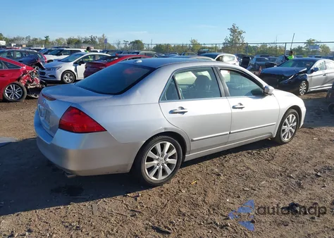 2007 Honda Accord 3.0 Ex из США, поврежденный, VIN 1HGCM66507A025817